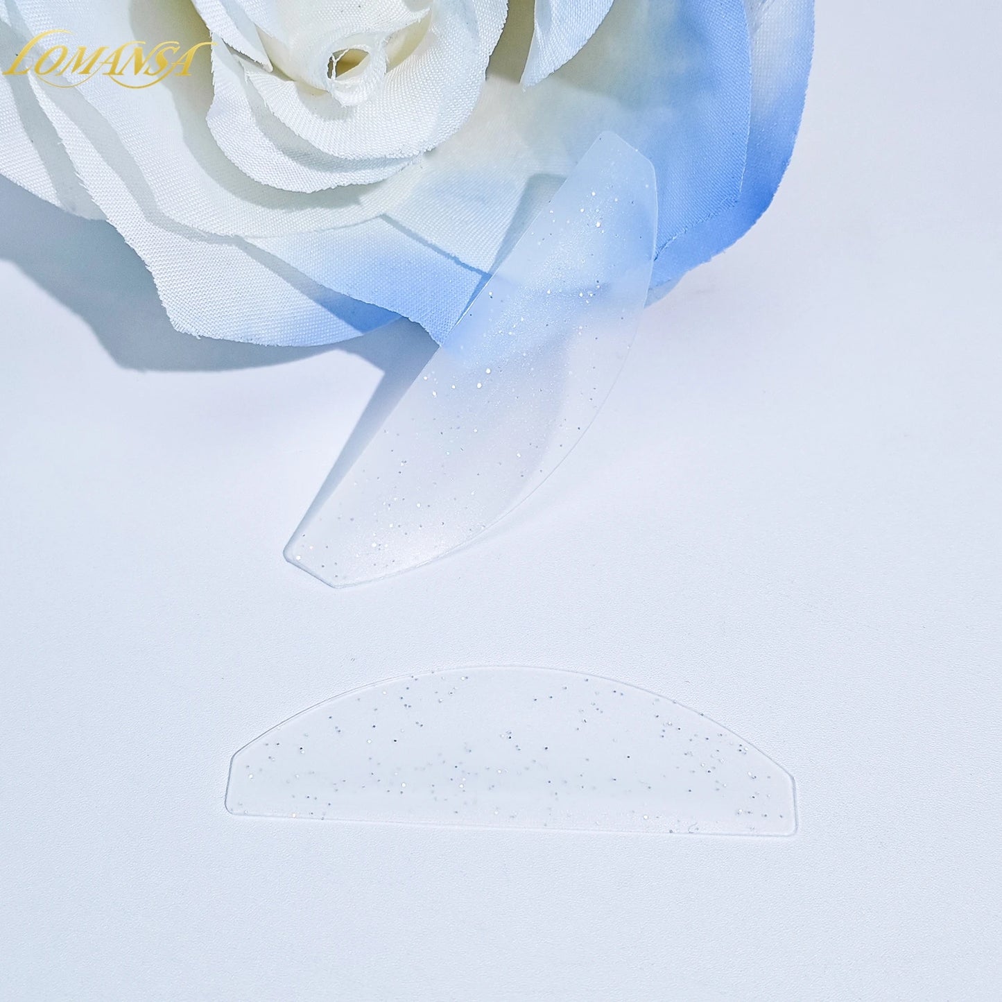 Lomansa 1 Pair Silicon Lash Softening Pads – Eyelash Perm Rods & Shields för Lash Lifting, Professionell Eyelash Tillbehör