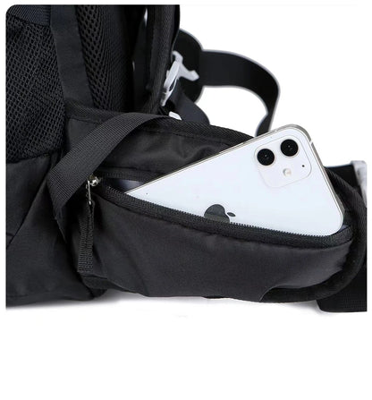 WESTTUNE 50L Vattentät Vandring Ryggsäck med regnskydd – Multifunktionell Outdoor Travel & Mountaining Bag