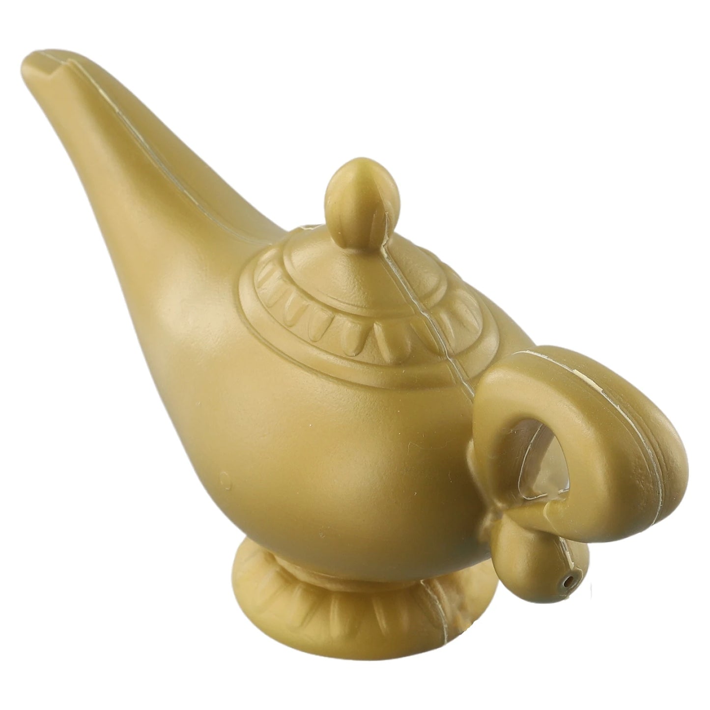 Aladdin Genie Lamp Costume Prop – Vintage Dekorativ Teapot, Retro Magic Lamp Ornament för Halloween, Jul & Fest Dekoration