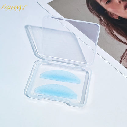 Lomansa 1 Pair Silicon Lash Softening Pads – Eyelash Perm Rods & Shields för Lash Lifting, Professionell Eyelash Tillbehör
