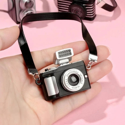 1Pc Miniature Digital SLR-kamera för dockhus – Docka Tillbehör för Labubu & Upset Duck Dolls
