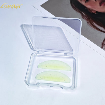 Lomansa 1 Pair Silicon Lash Softening Pads – Eyelash Perm Rods & Shields för Lash Lifting, Professionell Eyelash Tillbehör