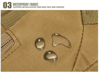 40L Tactical Reflective Backpack – Military Molle Outdoor Rucksack | Hiking, Camping, Hunting & Travel Bag