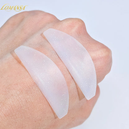Lomansa 1 Pair Silicon Lash Softening Pads – Eyelash Perm Rods & Shields för Lash Lifting, Professionell Eyelash Tillbehör