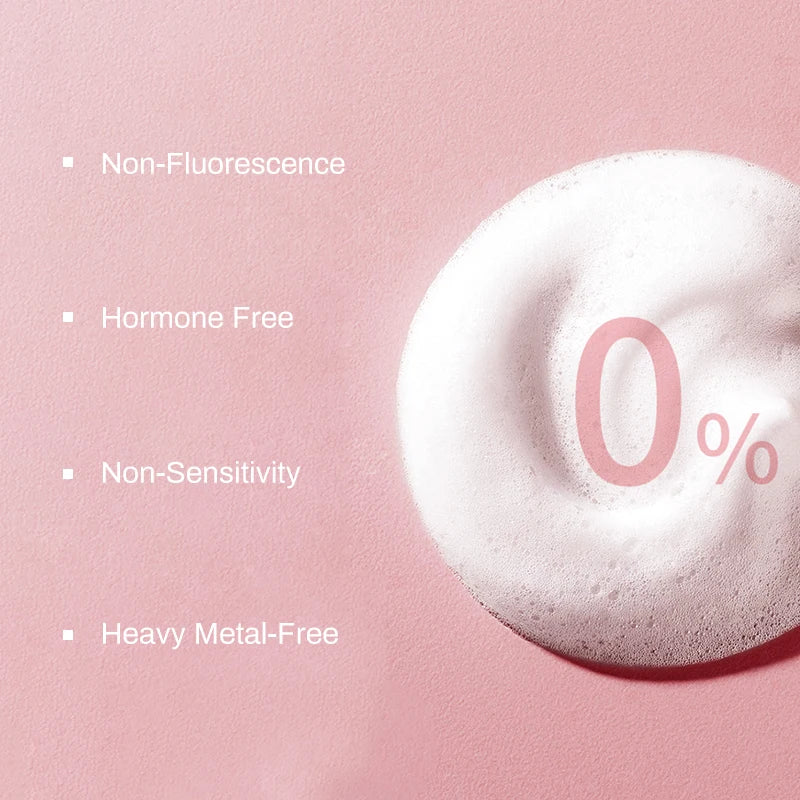 Natuhana 60ml Eyelash Extension Shampoo Mousse Lash Rengøringsskum for falske øjenvipper, skånsomt & ikke- irriterende makeup værktøj