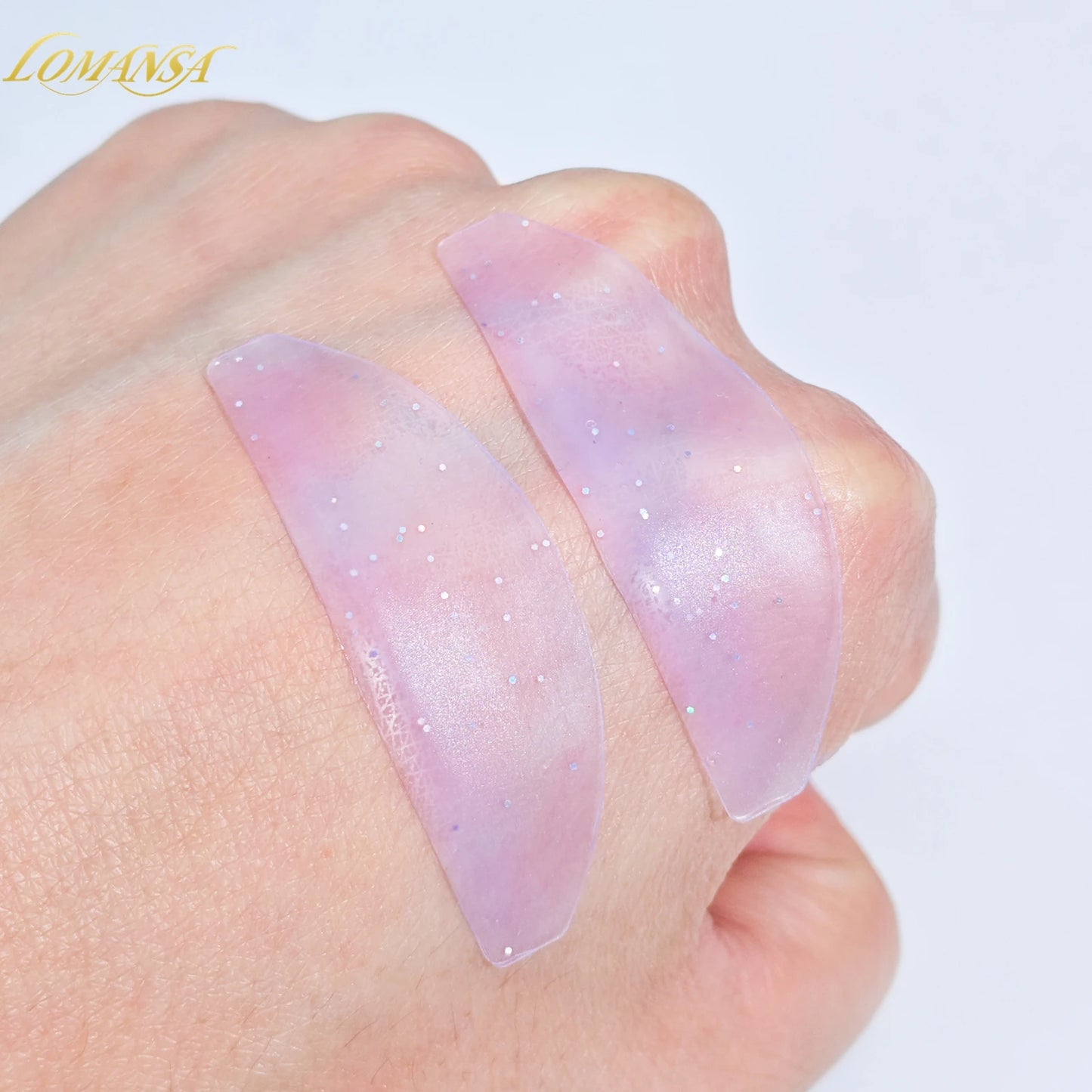 Lomansa 1 Pair Silicon Lash Softening Pads – Eyelash Perm Rods & Shields för Lash Lifting, Professionell Eyelash Tillbehör