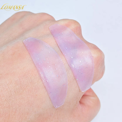 Lomansa 1 Pair Silicon Lash Softening Pads – Eyelash Perm Rods & Shields för Lash Lifting, Professionell Eyelash Tillbehör