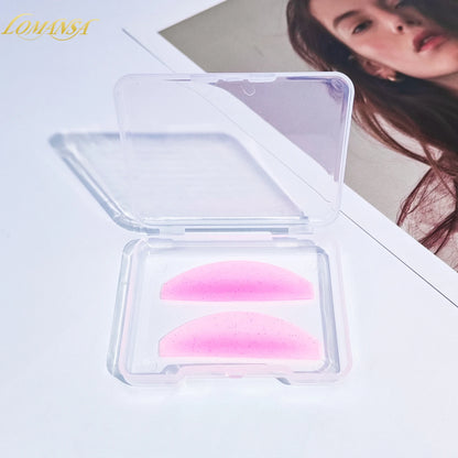 Lomansa 1 Pair Silicon Lash Softening Pads – Eyelash Perm Rods & Shields för Lash Lifting, Professionell Eyelash Tillbehör