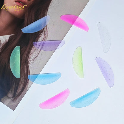 Lomansa 1 Pair Silicon Lash Softening Pads – Eyelash Perm Rods & Shields för Lash Lifting, Professionell Eyelash Tillbehör