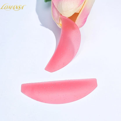 Lomansa 1 Pair Silicon Lash Softening Pads – Eyelash Perm Rods & Shields för Lash Lifting, Professionell Eyelash Tillbehör