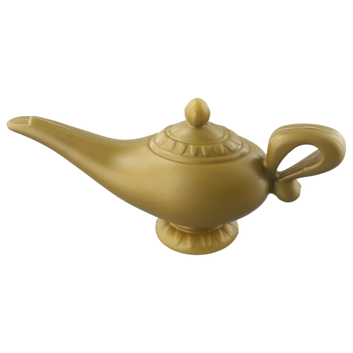 Aladdin Genie Lamp Costume Prop – Vintage Dekorativ Teapot, Retro Magic Lamp Ornament för Halloween, Jul & Fest Dekoration