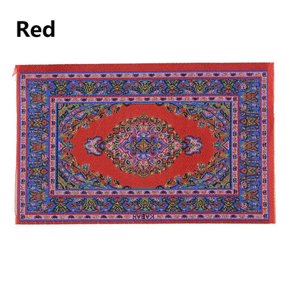 1:12 Skala Tyrkisk stil Miniature dukkehus Tæppe gulv dækker for at spille hus & dukke tilbehør