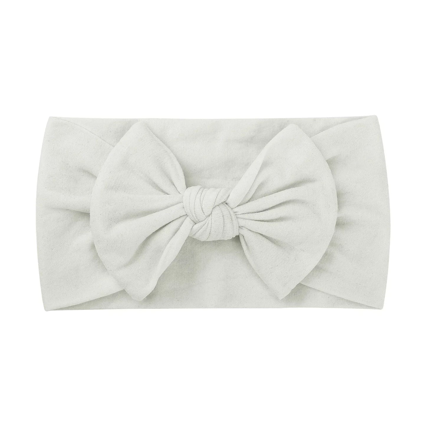 1Pc Baby Nylon Headscarf - Handgjorda blomhuvudband för nyfödda flickor, Toddler Elastic Hair Turban